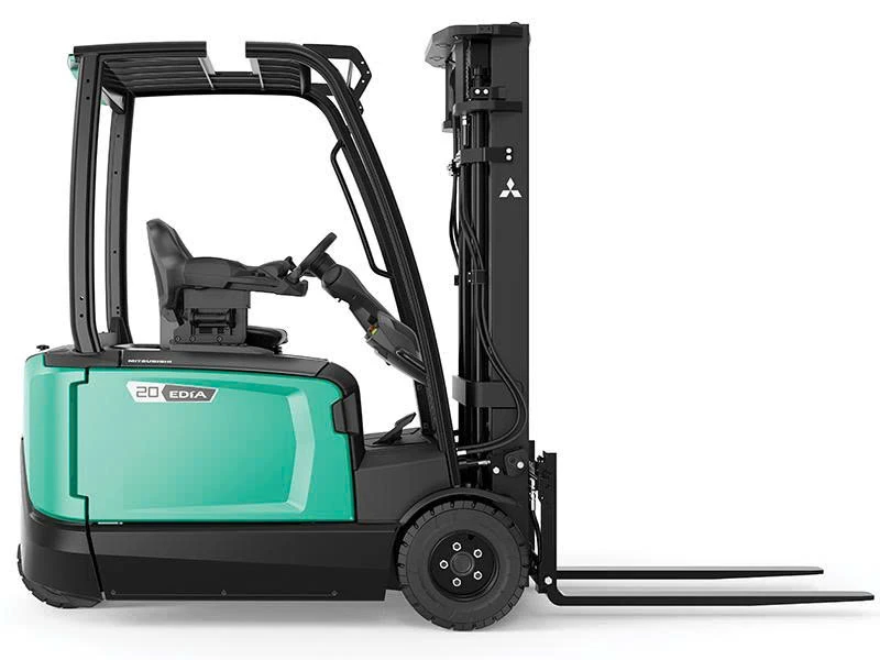 XE NÂNG ĐIỆN 2 TẤN 3 BÁNH NGỒI LÁI MITSUBISHI