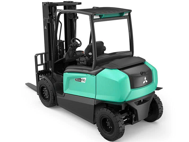 XE NÂNG ĐIỆN 5 TẤN 4 BÁNH NGỒI LÁI MITSUBISHI