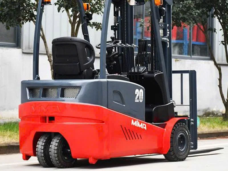 XE NÂNG ĐIỆN 2 TẤN 3 BÁNH NGỒI LÁI MIMA