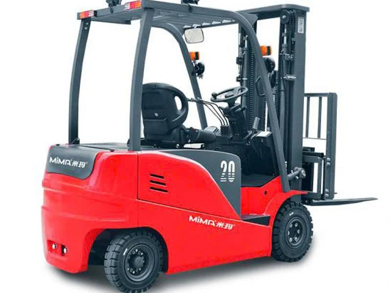 XE NÂNG ĐIỆN 2 TẤN 4 BÁNH NGỒI LÁI MIMA